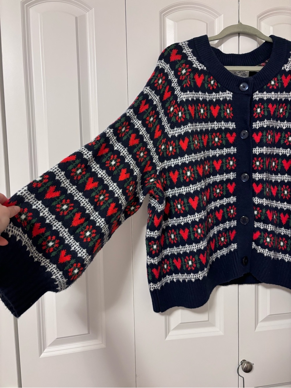 Cute Patterned Cardigan - Picture 3 of 5